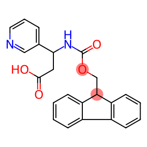 3-(9H-fluoren-9-ylmethoxy)carbonyl]amino}-3-pyridin-3-ylpropanoic acid