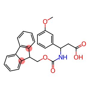 3-(((((9H-芴-9-基)甲氧基)羰基)氨基)-3-(3-甲氧基苯基)丙酸