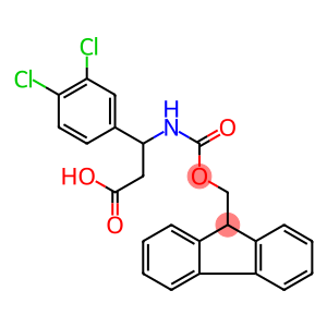 3-((((9H-芴-9-基)甲氧基)羰基)氨基)-3-(3,4-二氯苯基)丙酸