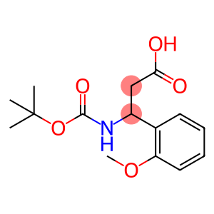 3-TERT-BUTOXYCARBONYLAMINO-3-(2-METHOXY-PHENYL)-PROPIONIC ACID