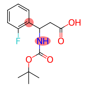 3-(Boc-amino)-3-(2-fluorophenyl)propionic acid