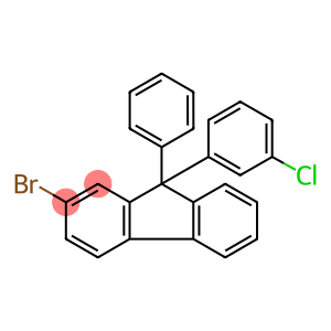 2-溴-9-(3-氯苯基)-9-苯基-9H-芴