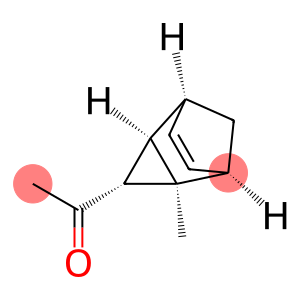 Ethanone, 1-(2-methyltricyclo[3.2.1.02,4]oct-6-en-3-yl)-, (1alpha,2alpha,3alpha,4alpha,5alpha)-