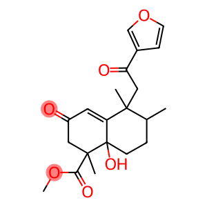 5-[2-(3-Furyl)-2-oxoethyl]-1,2,3,5,6,7,8,8a-octahydro-8a-hydroxy-1,5,6-trimethyl-3-oxo-1-naphthalenecarboxylic acid methyl ester