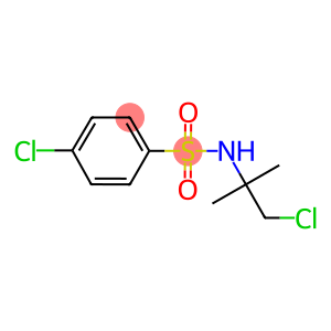 4-CHLORO-N-(2-CHLORO-1,1-DIMETHYLETHYL)BENZENESULFONAMIDE