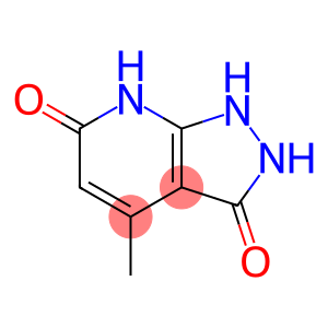 1H-Pyrazolo[3,4-b]pyridine-3,6(2H,7H)-dione, 4-methyl-