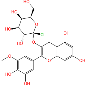 Petunidin-3-O-galactoside chloride