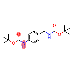 Carbamic acid, N-[4-[[[(1,1-dimethylethoxy)carbonyl]amino]methyl]phenyl]-, 1,1-dimethylethyl ester