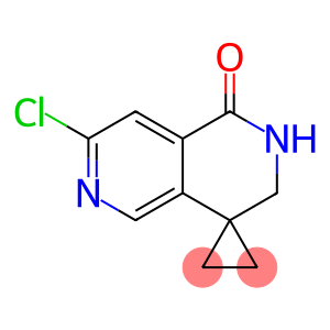 Spiro[cyclopropane-1,4'(1'H)-[2,6]naphthyridin]-1'-one, 7'-chloro-2',3'-dihydro-