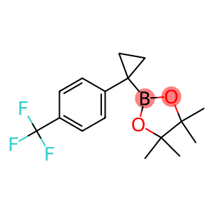 4,4,5,5-四甲基-2-(1-(4-(三氟甲基)苯基)环丙基)-1,3,2-二氧硼戊环