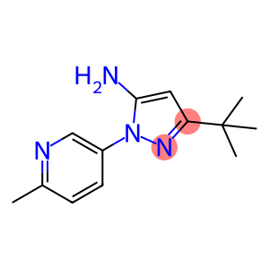 1H-Pyrazol-5-amine, 3-(1,1-dimethylethyl)-1-(6-methyl-3-pyridinyl)-