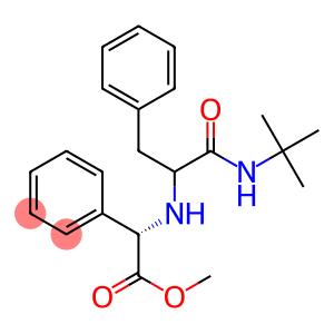 Benzeneacetic acid, alpha-[[2-[(1,1-dimethylethyl)amino]-2-oxo-1-(phenylmethyl)ethyl]amino]-, methyl ester, (alphaS)- (9CI)