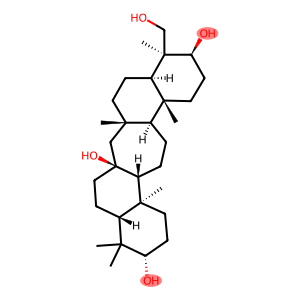 (4S)-C(14a)-Homo-27-norgammacerane-3β,14β,21α,23-tetrol