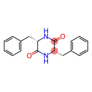 (3S,6S)-3,6-双(苯甲基)-2,5-哌嗪二酮;环(L-苯丙氨酰-L-苯丙氨酰)