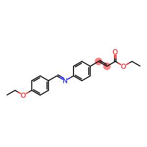 ethyl 3-[4-[[(4-ethoxyphenyl)methylene]amino]phenyl]acrylate