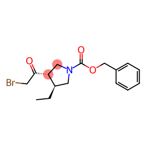 (3S,4S)-3-(2-溴乙酰基)-4-乙基吡咯烷-1-羧酸苄酯