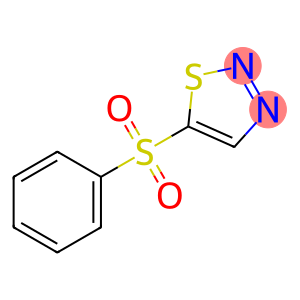 5-(PHENYLSULFONYL)-1,2,3-THIADIAZOLE