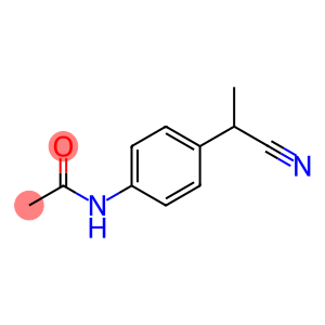 N-[4-(1-cyanoethyl)phenyl]acetamide