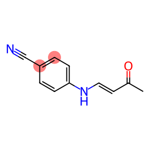 Benzonitrile, 4-[[(1E)-3-oxo-1-buten-1-yl]amino]-