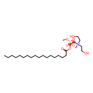 N,N-二(2-羟基乙基)-N-甲基-2-[(1-氧代十八烷基)氧基]-乙铵硫酸甲酯盐