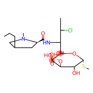 (2R,3S,4S,5R,6R)-2-((2S)-2-chloro-1-((2S,4R)-1-methyl-4-propylpyrrolidine-2-carboxamido)propyl)-3,5-dihydroxy-6-(methylthio)tetrahydro-2H-pyran-4-yl dihydrogen phosphate