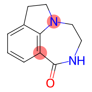 3,4,6,7-Tetrahydropyrrolo(3,2,1-jk)(1,4)benzodiazepin-1(2H)-one