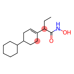 Butyrohydroxamic acid, 2-(4-cyclohexyl-1-cyclohexen-1-yl)-