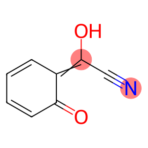 Acetonitrile, hydroxy(6-oxo-2,4-cyclohexadien-1-ylidene)- (9CI)