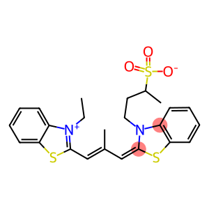 2-[3-(3-ETHYL-2(3H)-BENZOTHIAZOLYLIDENE)-2-METHYL-1-PROPENYL]-3-[3-(SULFOOXY)-BUTYL]BENZOTHIAZOLIUM HYDROXIDE, INNER SALT