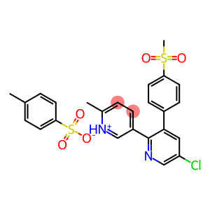 5-{5-chloro-3-[4-(methylsulfonyl)phenyl]pyridin-2-yl}-2-methylpyridinium 4-methylbenzenesulfonate