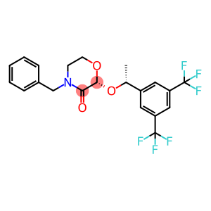 3-Morpholinone,2-[(1R)-1-[3,5-bis(trifluoromethyl)phenyl]ethoxy]-4-(phenylmethyl)-, (2R)-