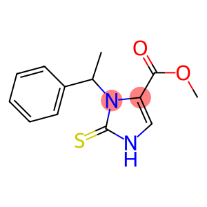 methyl 2,3-dihydro-3-(1-phenylethyl)-2-thioxo-1H-imidazole-4-carboxylate