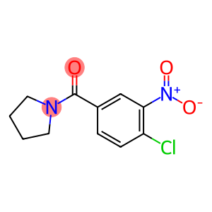 (4-chloro-3-nitrophenyl)-1-pyrrolidinylmethanone