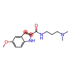 1H-Indole-2-carboxamide, N-[3-(dimethylamino)propyl]-5-methoxy-