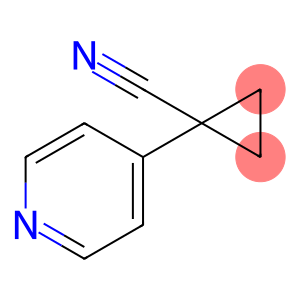 1-pyridin-4-ylcyclopropane-1-carbonitrile