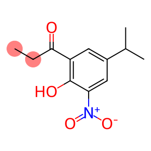 1-Propanone, 1-[2-hydroxy-5-(1-methylethyl)-3-nitrophenyl]-