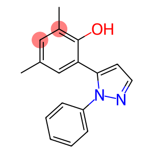 5-(3,5-DIMETHYL-2-HYDROXYPHENYL)-1-PHENYLPYRAZOLE