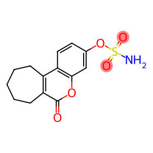 6-氧代-6,7,8,9,10,11-六氢环庚并[c]苯并吡喃-3-基氨基磺酸酯