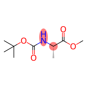 (S)-BOC-L-丙氨酸甲酯 N-叔丁氧羰基-L-丙氨酸甲酯 BOC-L-丙氨酸甲基酯 N-BOC-L-丙氨酸 甲酯