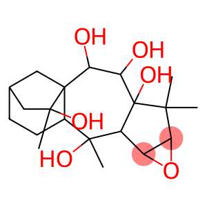 (2R,8aR,12R)-1,1,4β,12-Tetramethyl-1,2,3,3aα,4,4aβ,5,6,7,8,9,10-dodecahydro-10aH-2β,3β-epoxy-7β,8aβ-ethanobenzo[f]azulene-4,9α,10β,10aβ,12-pentol