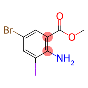 METHYL 2-AMINO-5-BROMO-3-IODOBENZOATE