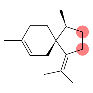 (1S,5S)-1β,8-Dimethyl-4-(1-methylethylidene)spiro[4.5]dec-7-ene