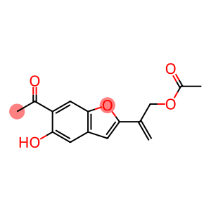 1-[2-[1-[(Acetoxy)methyl]ethenyl]-6-hydroxybenzofuran-5-yl]ethanone