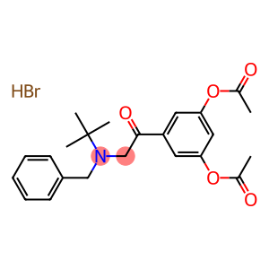 Ethanone, 1-[3,5-bis(acetyloxy)phenyl]-2-[(1,1-dimethylethyl)(phenylmethyl)amino]-, hydrobromide