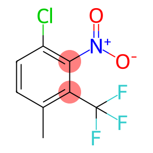 Benzene, 1-chloro-4-methyl-2-nitro-3-(trifluoromethyl)-