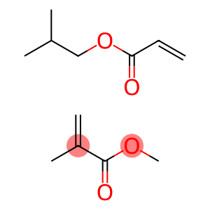 2-Methyl-2-propenoic acid, methyl ester, 2-propenoic acid, isobutylester polymer