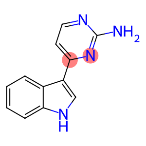 2-AMino-4-(3-indolyl)pyriMidine