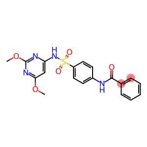 Benzamide, N-[4-[[(2,6-dimethoxy-4-pyrimidinyl)amino]sulfonyl]phenyl]-