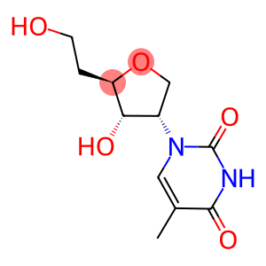 1,4-ANHYDRO-2,5-DIDEOXY-2-(3,4-DIHYDRO-5-METHYL-2,4-DIOXO-1(2H)-PYRIMIDINYL)-D-ARABINO-HEXITOL