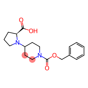L-N-(4'-N-Cbz-哌啶基)脯氨酸